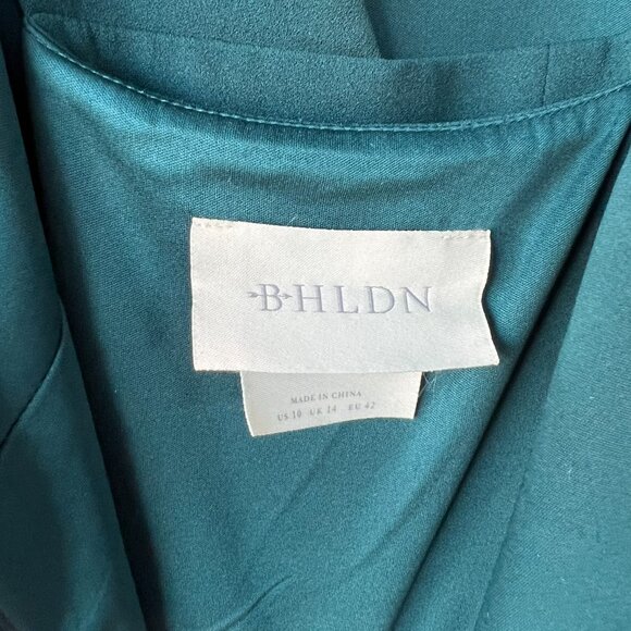 Anthropologie BHLDN Klara Gown – Pine Green - Worn Once - Picture 7 of 7